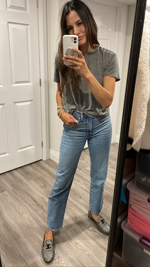 HARLEY COTTON BOXY CREW NK TEE