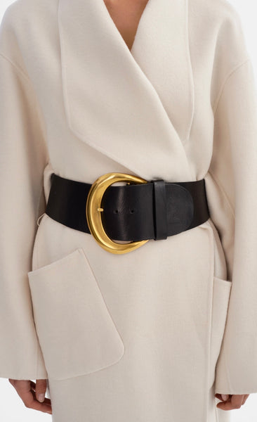 FLORENCE - LARGE GOLD BUCKLE BELT