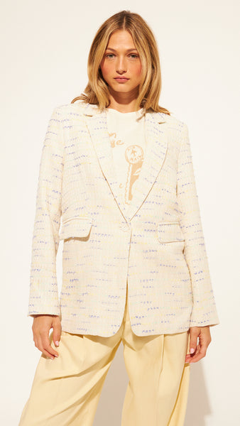 ELIO COASTAL TWEED BLAZER