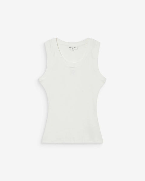 EMBROIDERED TANK TOP