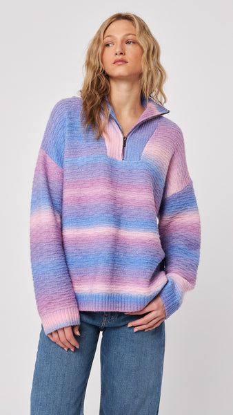 NILE QUARTER ZIP SWEATER