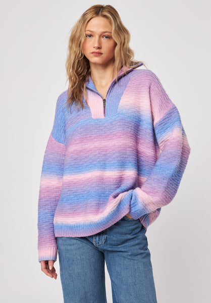 NILE QUARTER ZIP SWEATER