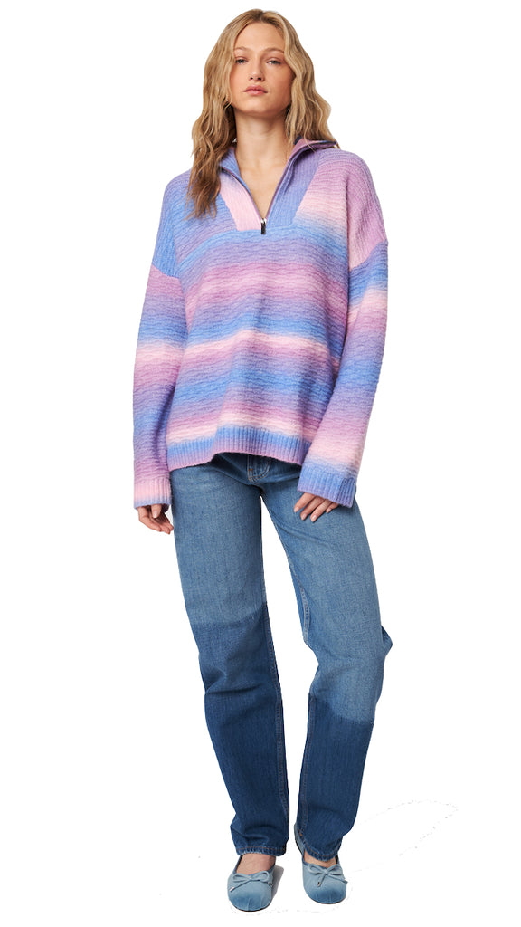 NILE QUARTER ZIP SWEATER