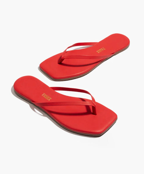 TKEES SQAURE TOE LILY FLIP FLOPS