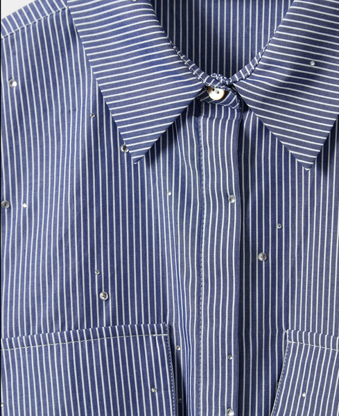 ELYNSW SHIRT - BLUE STRIPED *Last one - SZ M*