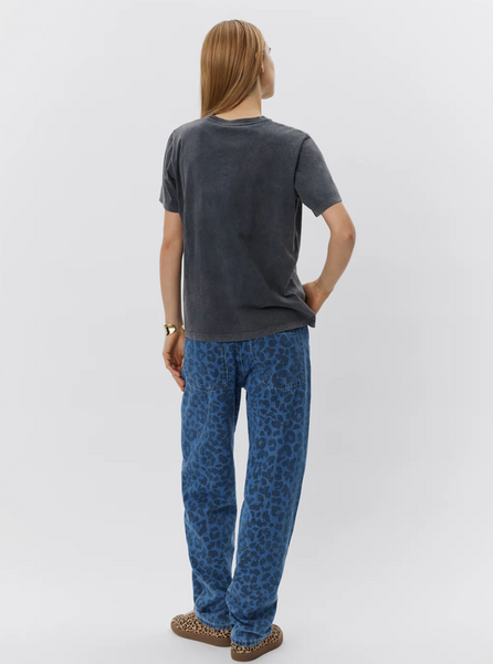 ZENASW CHERRY T-SHIRT - WASHED BLACK *LAST ONE - SZ XS*