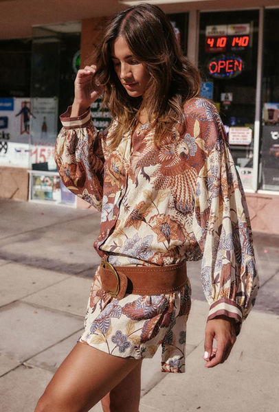 Volcano Goddess Shirt Dress