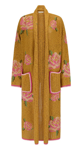 Coastal Granny Maxi Cardigan