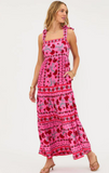 Charlotte Dress - Redwood Floral