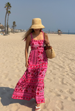 Charlotte Dress - Redwood Floral