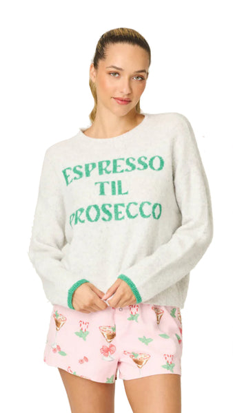 ESPRESSO TO PROSECCO SNUGGLE SWEATER