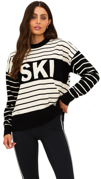 Callie SKI Sweater - Summit Stripe