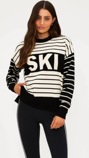 Callie SKI Sweater - Summit Stripe