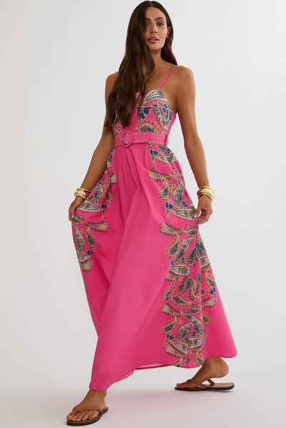Rianne Dress Capri - Soleil Paisley