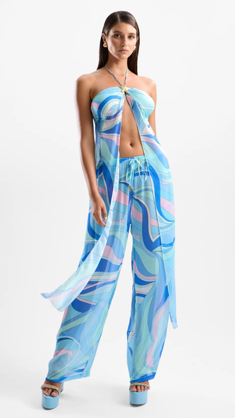 Oasis Pants - Dolce Blue