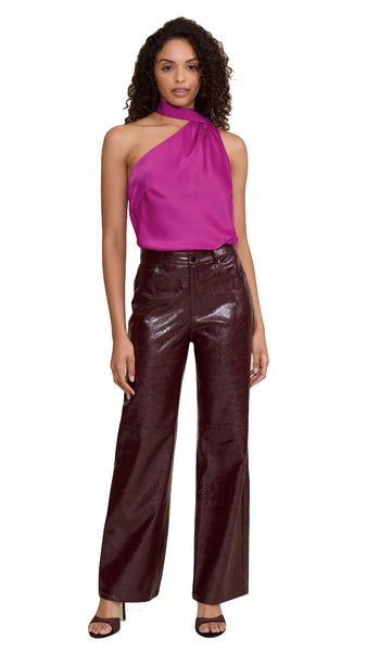 CLEO FAUX LEATHER PANT