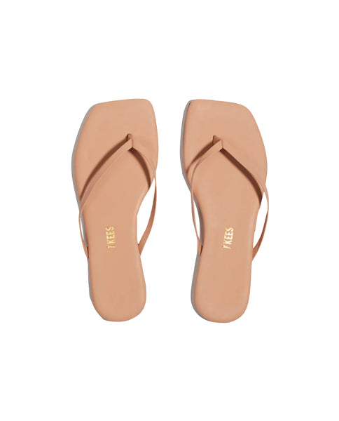TKEES SQAURE TOE LILY FLIP FLOPS
