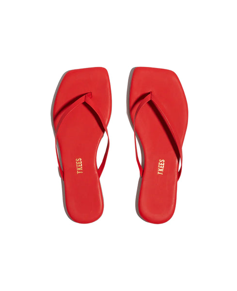 TKEES SQAURE TOE LILY FLIP FLOPS