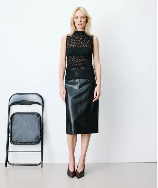 AVILA SLEEVELESS LACE TOP