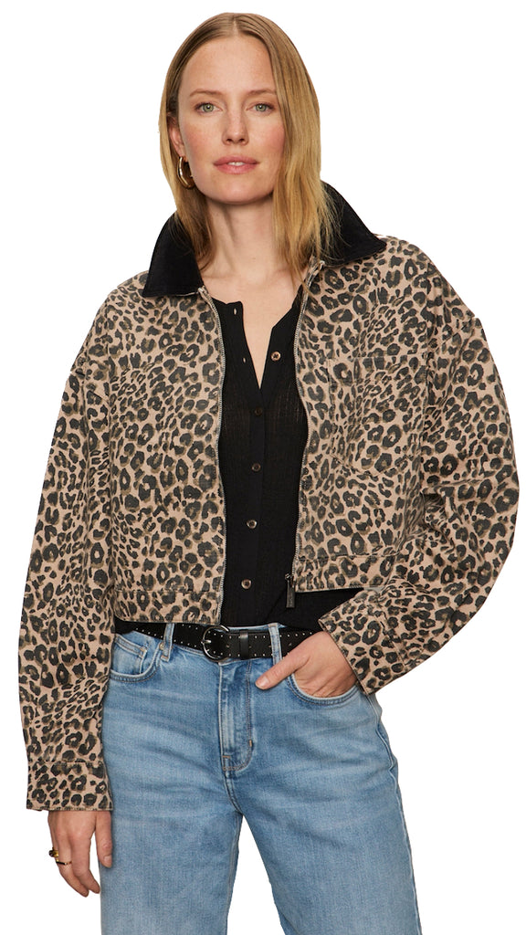 CROPPED BARN JACKET FRENCH KITTY