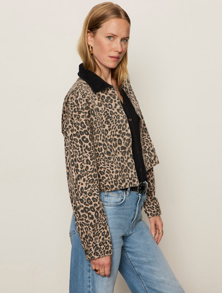 CROPPED BARN JACKET FRENCH KITTY