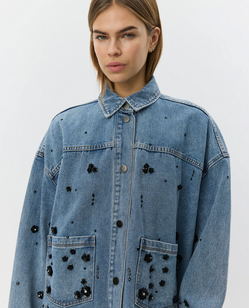 AMAYASW BOXY DENIM JACKET