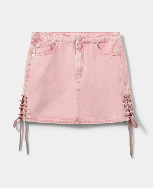 CASEYSW DENIM MINI SKIRT