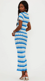 Emory Dress Coastal Waves