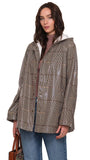 JESSE PLAID RAINCOAT