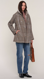 JESSE PLAID RAINCOAT