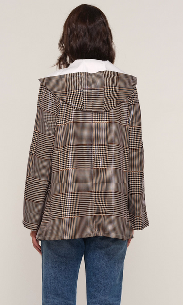 JESSE PLAID RAINCOAT