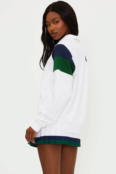 Bennet Collared Sweater Racquet Club