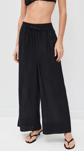 SMOCKED PULL ON PANT