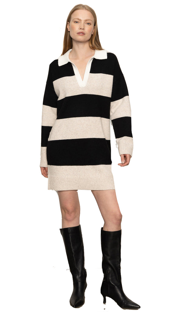 POLO STRIPED RUGBY DRESS