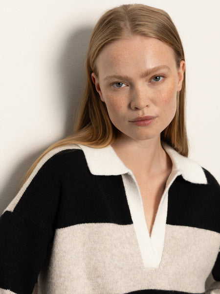 POLO STRIPED RUGBY DRESS