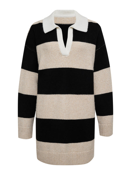 POLO STRIPED RUGBY DRESS