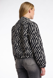 Rino & Pelle Reversible Andrea Bomber Jacket Black Zebra *LOW STOCK*