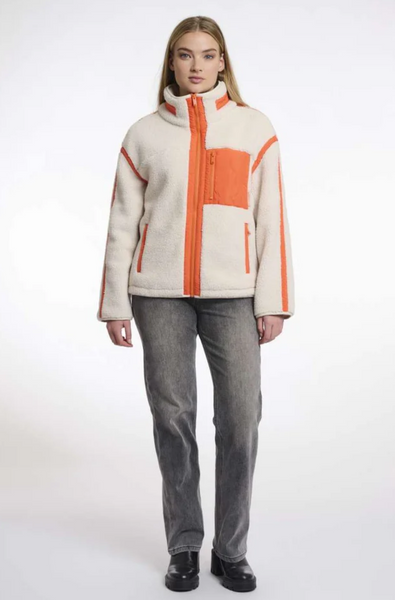 BISMA TEDDY CROPPED JACKET