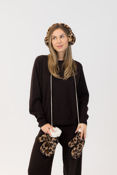 LEOPARD EARMUFFS