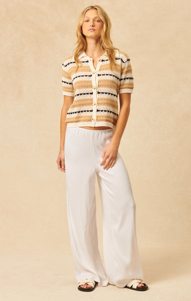 MAKAI SHORT SLEEVE SWEATER