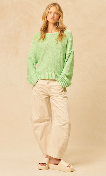 Miller Sweater - Green Tea *Last One - SZ S*