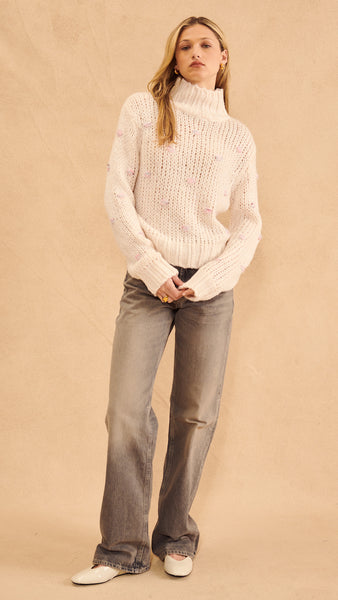 QUINN BONBON TURTLENECK SWEATER *Last One - SZ S*