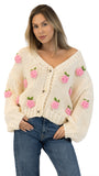 ROSIE OFF WHITE CARDIGAN