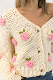 ROSIE OFF WHITE CARDIGAN