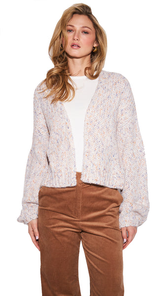 ROY CARDIGAN IN OPULENT MARBLE