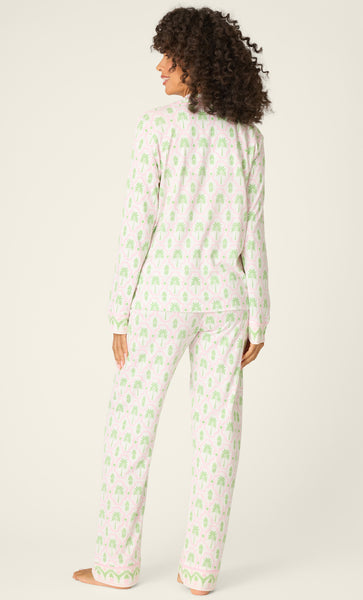 Playful Prints Island Time Long PJ Set