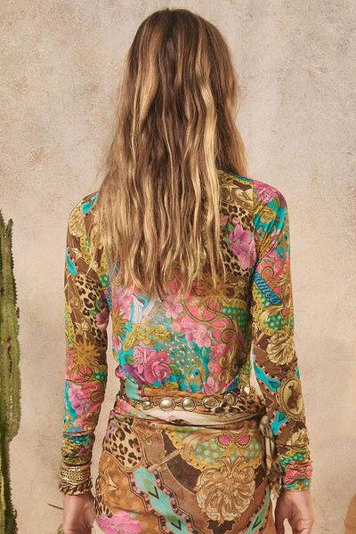 Lovers & Dreamers Mesh Long Sleeve Top *LAST ONE - Sz Xs*