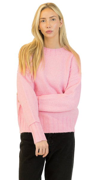 Tanya Sweater Candy Pink Pullover