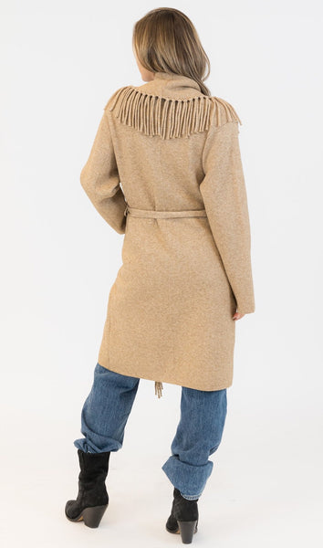 Ziggy Fringe Coat