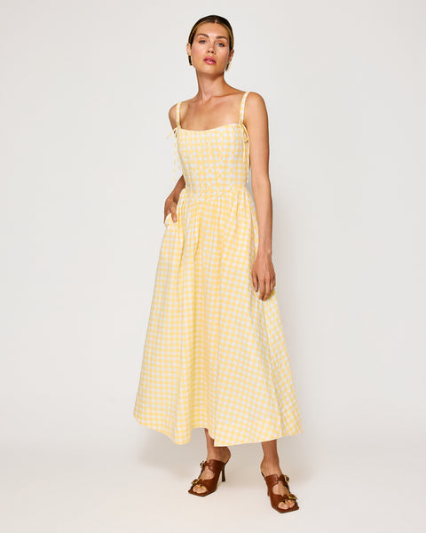 JUNIE CORSET MIDI DRESS *LAST ONE - Sz XS*